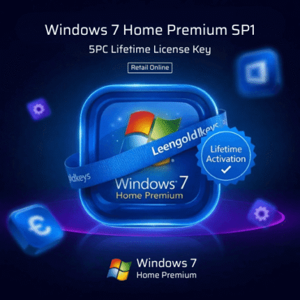 Windows 7 Home Premium License Key 5PC