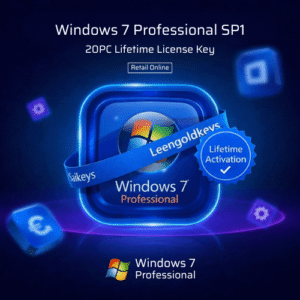 Windows 7 Professional SP1 running on a business computer system