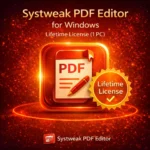 Systweak PDF Editor for Windows – Lifetime License (1 PC)